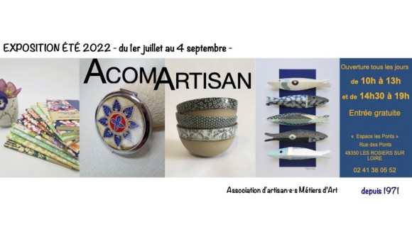 ACOMARTISAN EXPOSITION ETE 2022